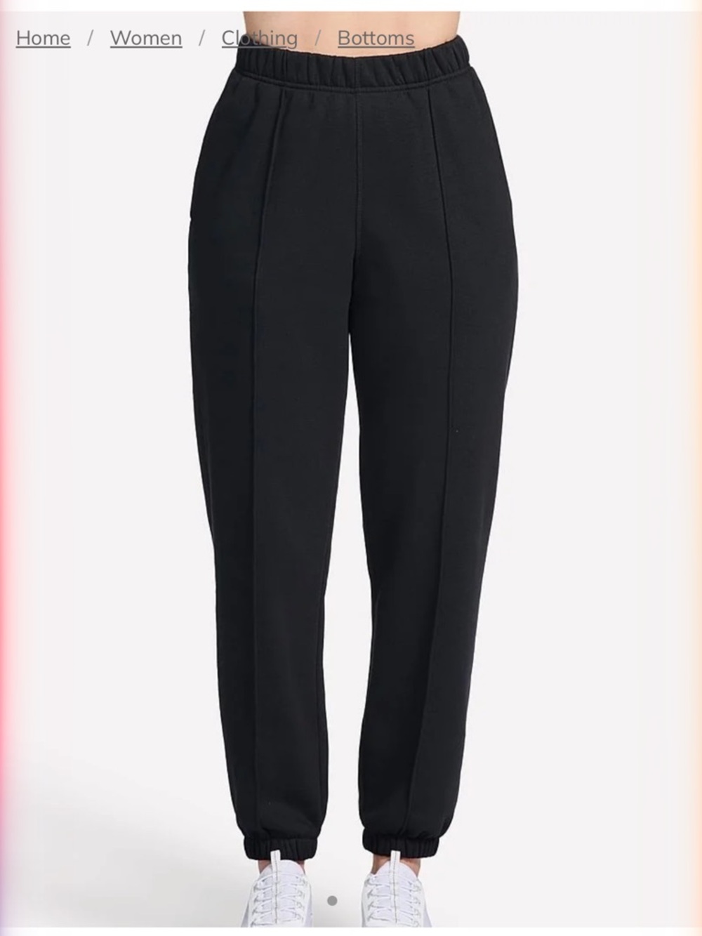 Black Sketchers Sketch-sweats Delight Jogger Pants Size 2X